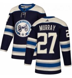 Youth Adidas Columbus Blue Jackets 27 Ryan Murray Authentic Navy Blue Alternate NHL Jersey 