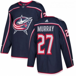 Youth Adidas Columbus Blue Jackets 27 Ryan Murray Authentic Navy Blue Home NHL Jersey 