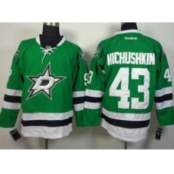 Dallas Stars 43 Valeri Nichushkin Green Stitched NHL Jersey
