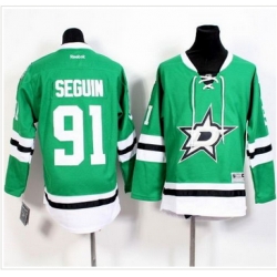 Youth Dallas Stars #91 Tyler Seguin Green Stitched NHL Jersey