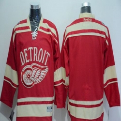 Deroit Red wings Blank Red 2014 Winter Classic NHL Jersey