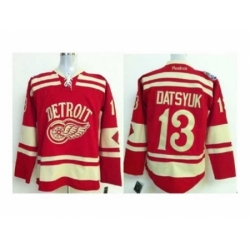 NHL Detroit Red Wings #13 Datsyuk red[2014 winter classic]