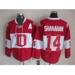 NHL Detroit Red Wings 14 Shanahan classic red jerseys