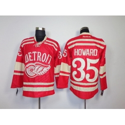 NHL Jerseys Detroit Red Wings #35 Jimmy Howard red(2014 winter classic)