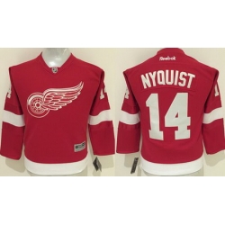 Red Wings #14 Pavel Datsyuk Red Home Stitched Youth NHL Jersey