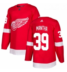 Youth Adidas Detroit Red Wings 39 Anthony Mantha Premier Red Home NHL Jersey 