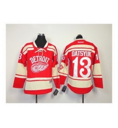 Youth NHL Jerseys Detroit Red Wings #13 datsyuk red[2014 winter classic]