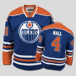 Edmonton Oilers 4 Taylor Hall Blue Jersey NHL Jerseys Ice Hockey Jerseys