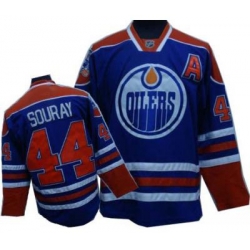 Edmonton Oilers SOURAY #44 blue