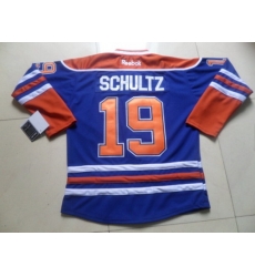 NHL Jerseys Edmonton Oilers #19 Schultz blue jerseys
