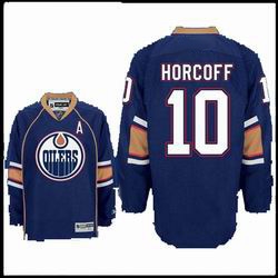 RBK Edmonton Oilers #10 HORCOFF jerseys navy Jerseys