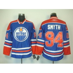 Youth Edmonton Oilers #94 smyth IT.BLUE jerseys