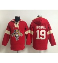 NHL Florida Panthers #19 Scottie Upshall Red jerseys(pullover hooded sweatshirt)
