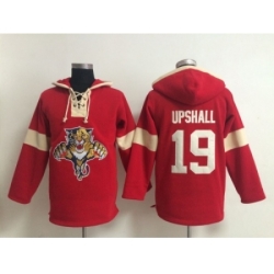 NHL Florida Panthers #19 Scottie Upshall Red jerseys(pullover hooded sweatshirt)
