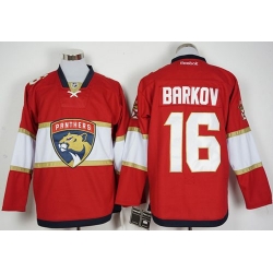 Panthers #16 Aleksander Barkov Red New Stitched NHL Jersey