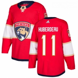 Youth Adidas Florida Panthers 11 Jonathan Huberdeau Premier Red Home NHL Jersey 