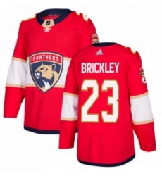 Youth Adidas Florida Panthers 23 Connor Brickley Premier Red Home NHL Jersey 