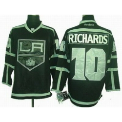 Los Angeles Kings 10# Mike Richards black ice jersey