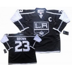 Los Angeles Kings #23 Dustin Brown Black Jersey