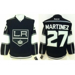 Los Angeles Kings #27 Alec Martinez Black Home Stitched NHL Jersey