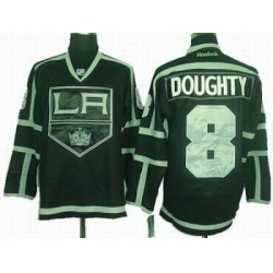 Los Angeles kings #8 Drew Doughty black ice Jerseys
