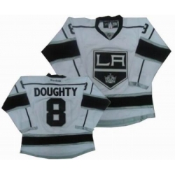 Los Angeles kings #8 Drew Doughty white Jerseys