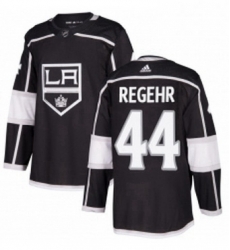 Mens Adidas Los Angeles Kings 44 Robyn Regehr Premier Black Home NHL Jersey 