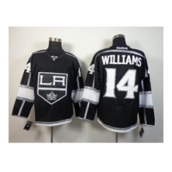 NHL Jerseys Los Angeles Kings #14 Williams Black