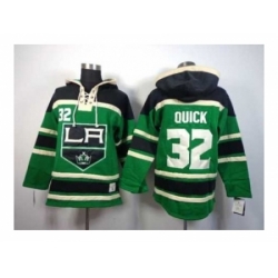 NHL Jerseys Los Angeles Kings #32 Quick green[pullover hooded sweatshirt]