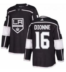 Youth Adidas Los Angeles Kings 16 Marcel Dionne Authentic Black Home NHL Jersey 