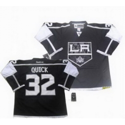 youth Los Angeles kings #32 Jonathan Quick Black Jersey