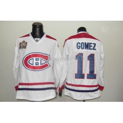 2011 Heritage Classic Montreal Canadiens 11 Gomez Jerseys White