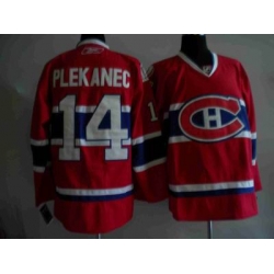Montral Canadiens Jerseys 14# PLEKANEC red