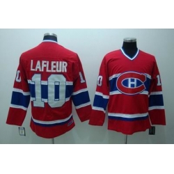 Montreal Canadiens #10 LAFLEUR CCM red Jerseys
