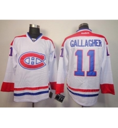 Montreal Canadiens 11 Brendan Gallagher White NHL Jerseys