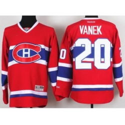 Montreal Canadiens 20 Thomas Vanek Red NHL Hockey Jerseys