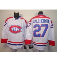 Montreal Canadiens 27 Alex Galchenyuk White NHL Jerseys