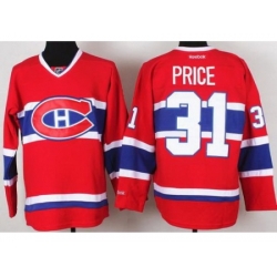 Montreal Canadiens 31 Carey Price Red NHL Hockey Jerseys