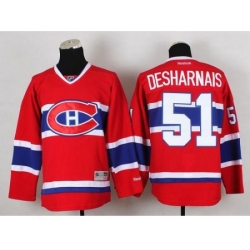 Montreal Canadiens #51 David Desharnais Red New CH Stitched NHL
