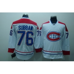 Montreal Canadiens 76 PK Subban White Jerseys CH