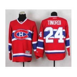 NHL Jerseys Montreal Canadiens #24 Tinordi red