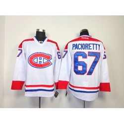 NHL Jerseys Montreal Canadiens #67 Pacioretty White Jerseys