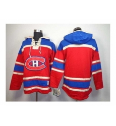 NHL Jerseys Montreal Canadiens blank red[pullover hooded sweatshirt]