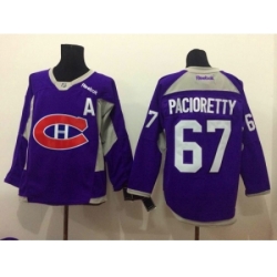 NHL Montreal Canadiens #67 Max Pacioretty purple jerseys