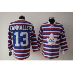 hockey Montreal Canadiens #13 Michael Cammalleri strip Jersey