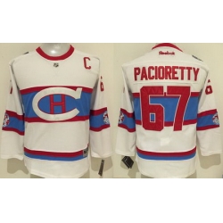 Canadiens #67 Max Pacioretty White 2016 Winter Classic Stitched Youth NHL Jersey