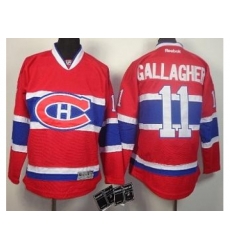 Kids Montreal Canadiens 11 Brendan Gallagher Red NHL Jerseys