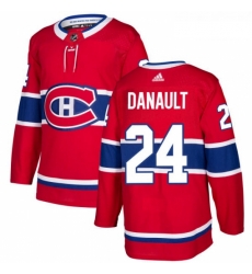 Youth Adidas Montreal Canadiens 24 Phillip Danault Premier Red Home NHL Jersey 