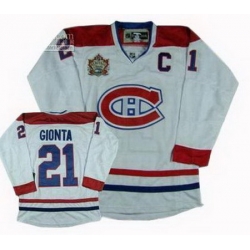 Youth KIDS Montreal Canadiens #21 Brian Gionta 2011 Heritage Classic Jersey white