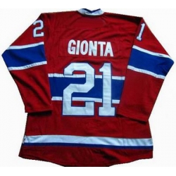 Youth Montreal Canadiens #21 GIONTA Red